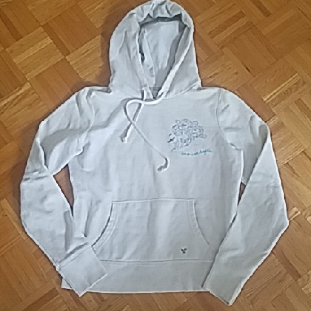 AMERICAN EAGLE 90s Rare Embroidered Bird hoodie Sweater